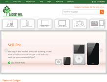 Tablet Screenshot of gadgetmill.co.uk